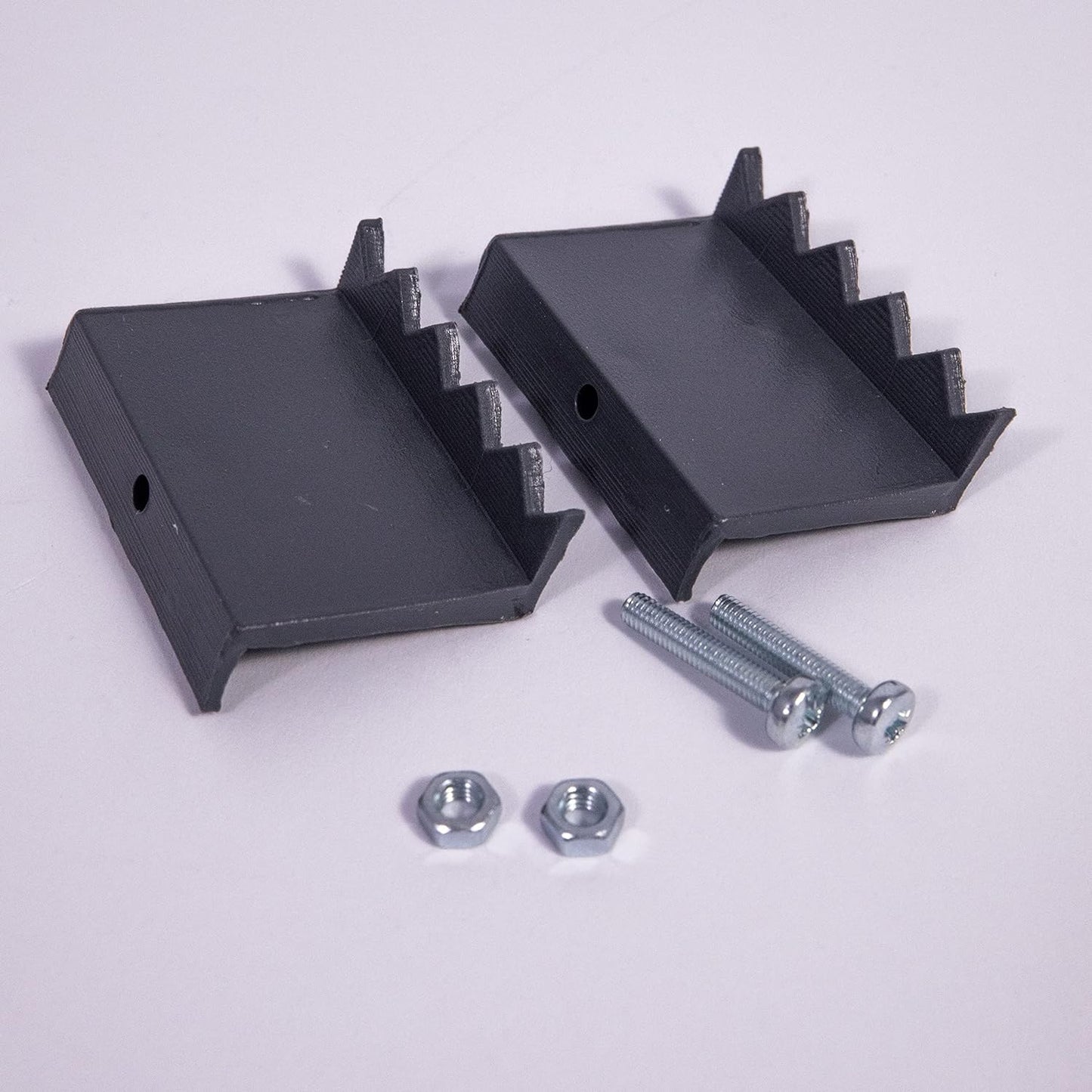 Graphite Duo Smart Louvre Vent 135G 135mm with Insect Mesh