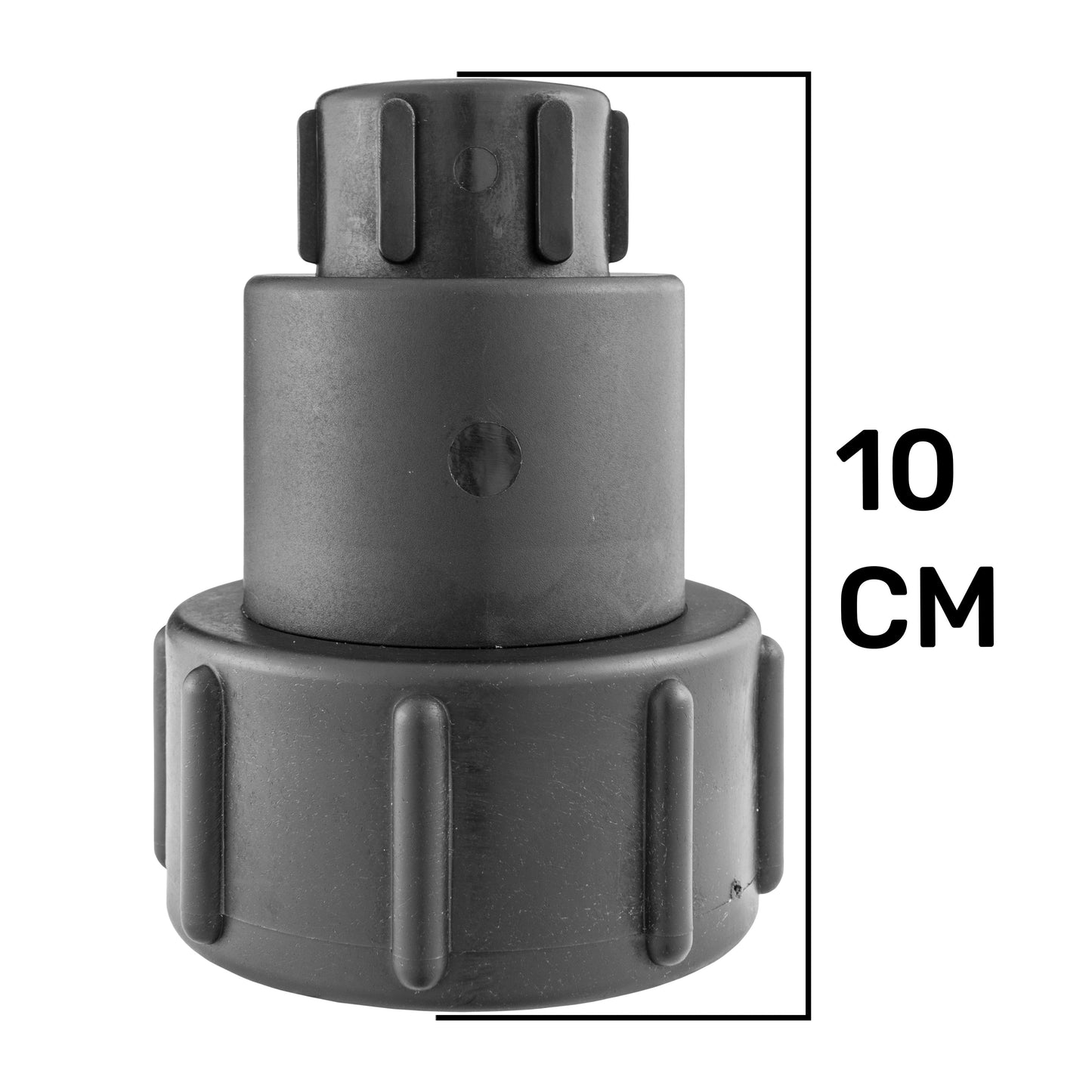 IBC 2” S60X6 – 1" BSPF Extended Connector with 25mm MDPE Tee Fitting