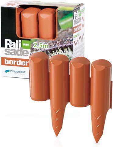 Prosperplast Border Terracotta Garden Palisade 2.5m IPBO-R624