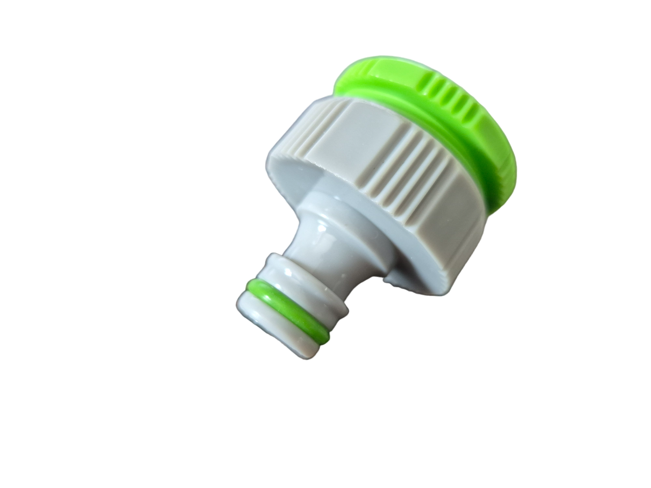 Green/Grey Female Tap Fitting Compatible with 1" or 3/4" BSP Female Threads