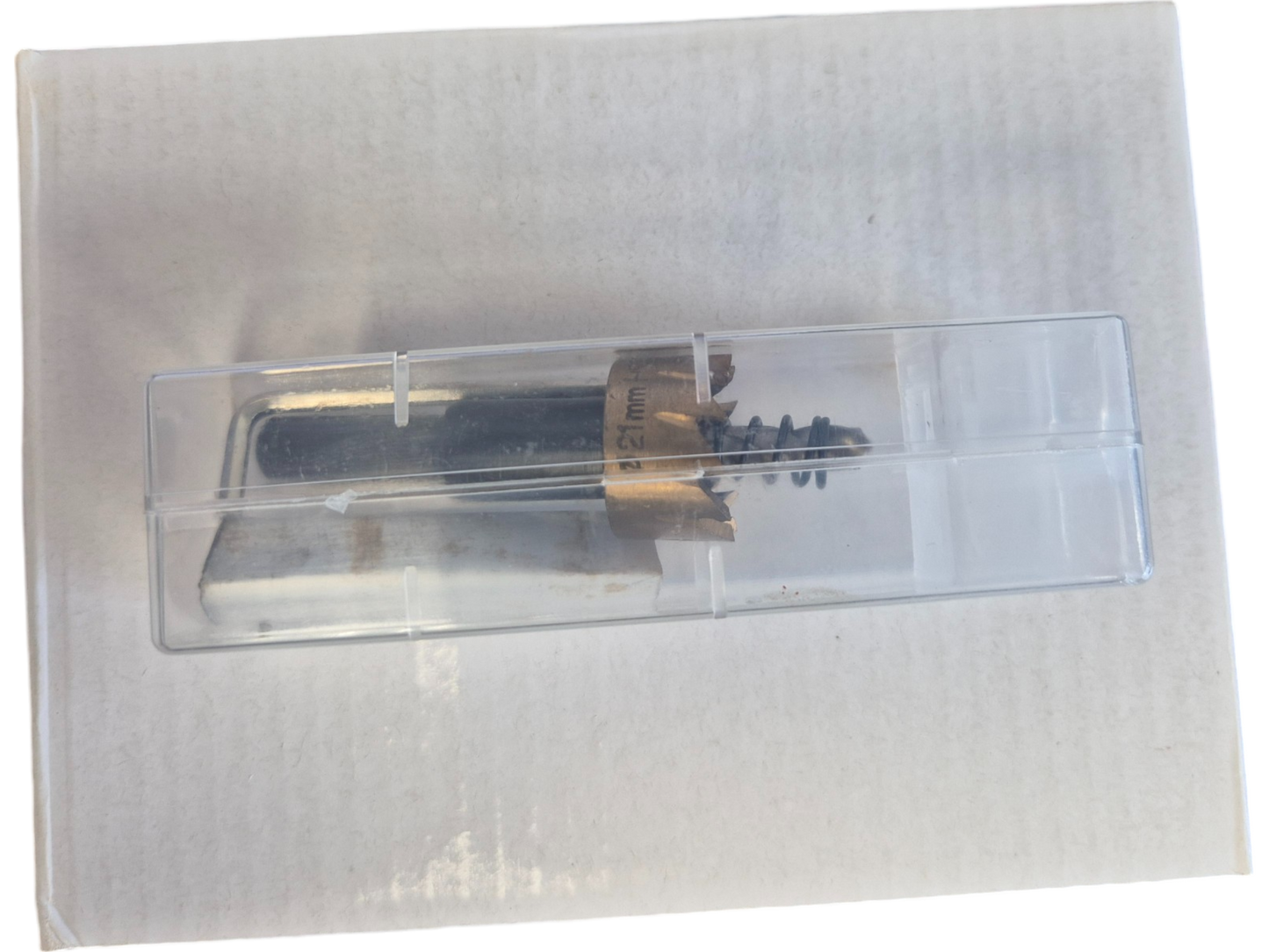 21mm HSS Hole Saw Bit for Cutting Metal, Alloys, Wood & Plastics
