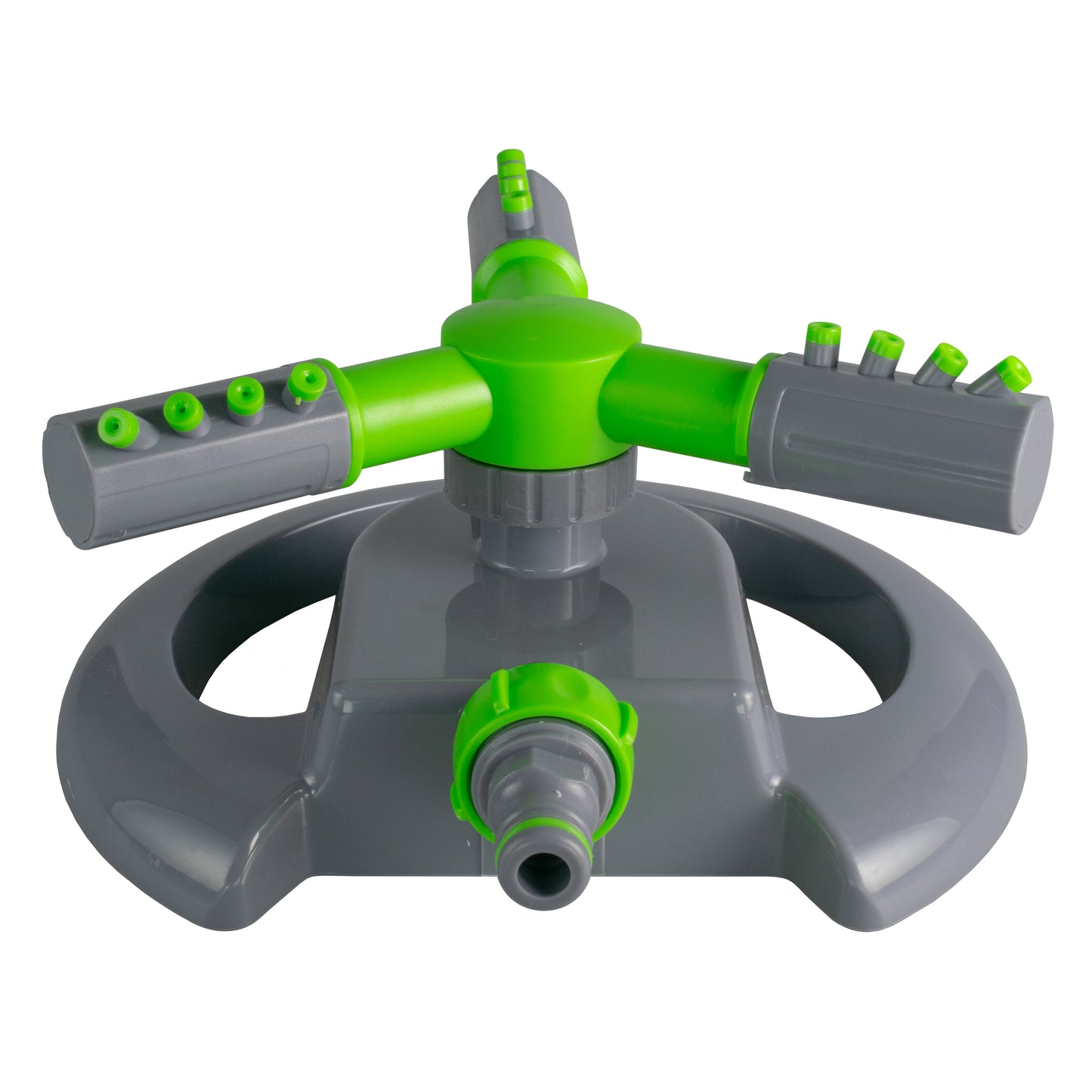 Cost Wise Lawn Sprinkler with 3 Adjustable Rotating Arms,Green/Grey