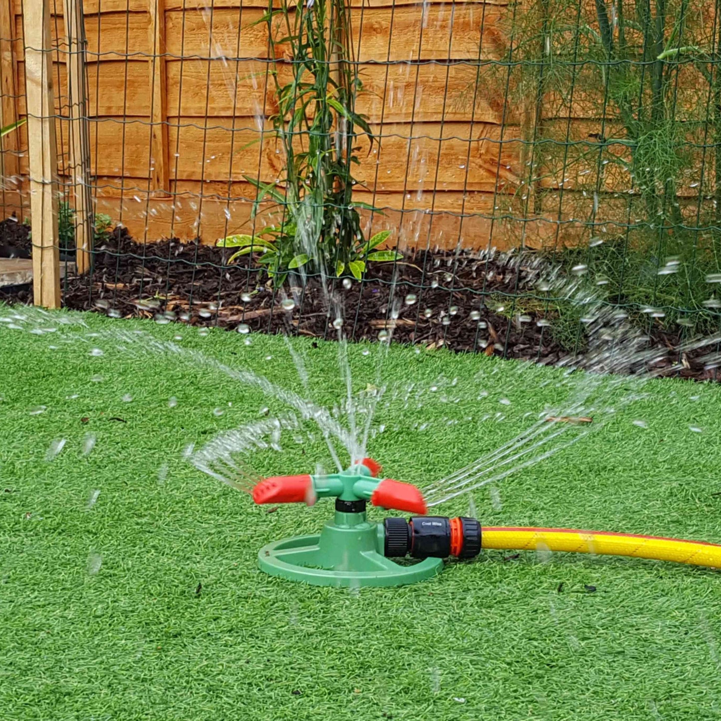 Cost Wise 3‑Arm Rotating Garden Sprinkler – Efficient Lawn Irrigation Tool