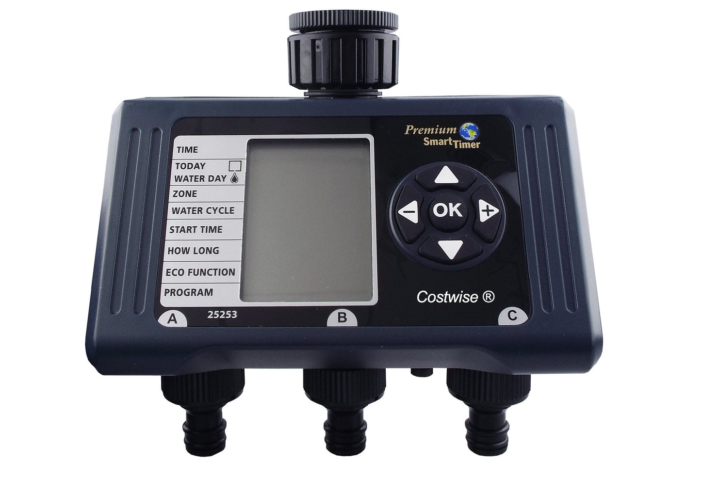 Cost Wise Triple-Valve Garden Water Timer