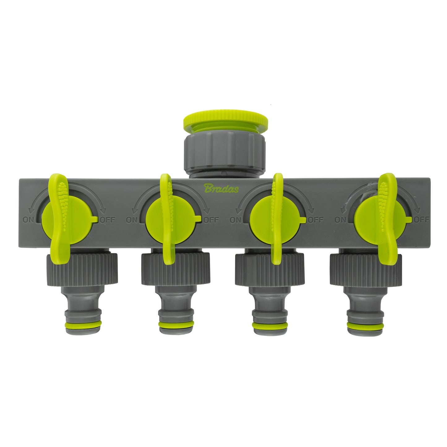 4-Way Lime Water Splitter with Valves