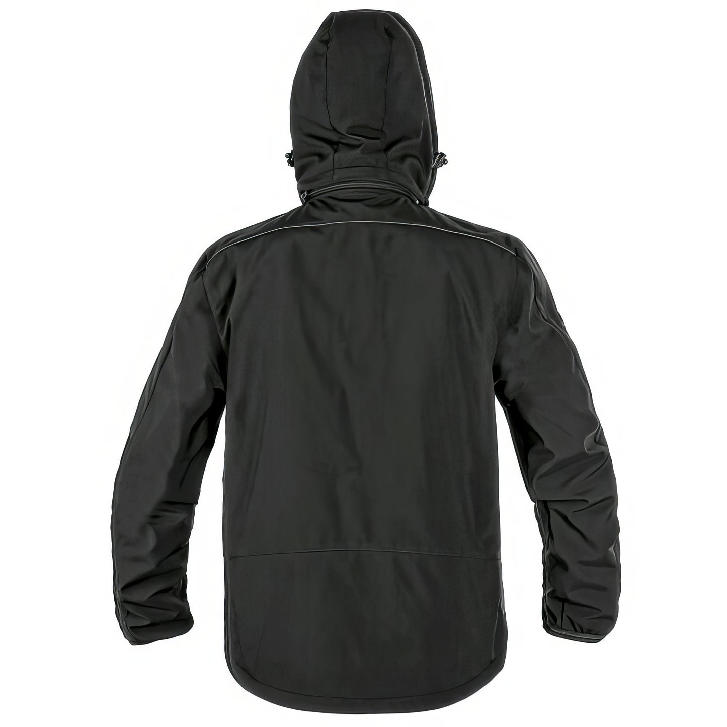 CXS Durham Mens Softshell Work JACKET Waterproof Windproof Hooded Black Yellow