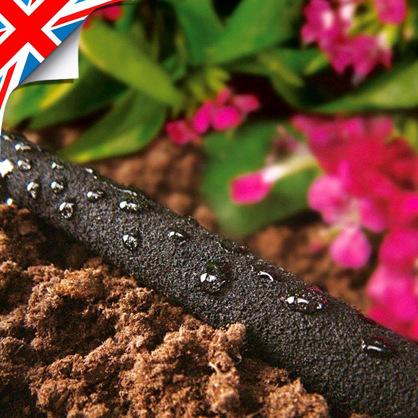Agritrade AK Special Set Porous Pipe 200m + Ground Stakes + Connectors Water