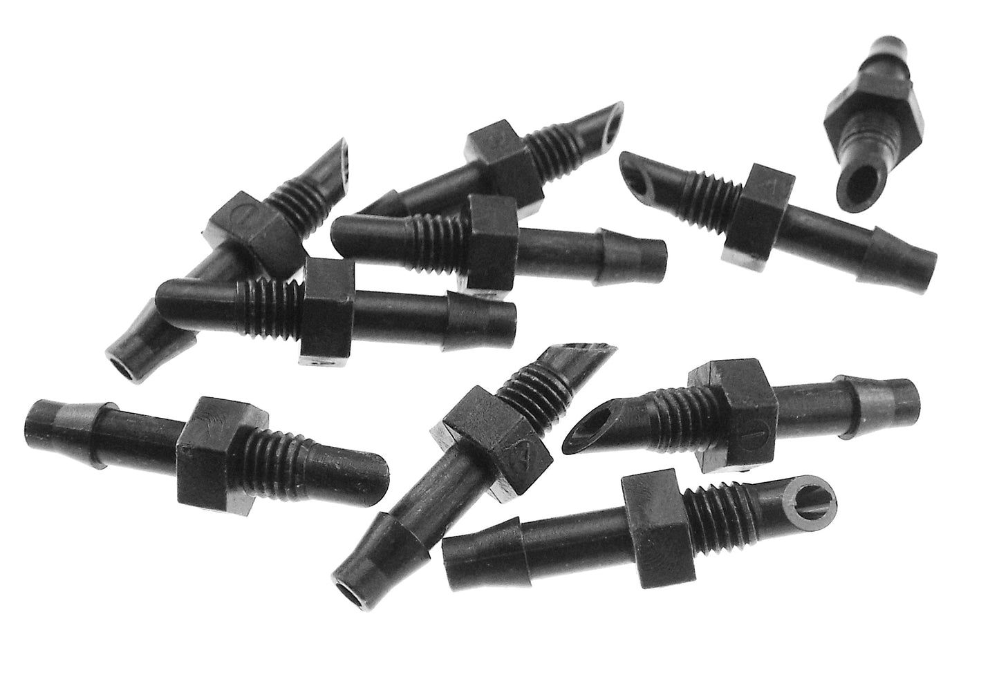 Antelco 4.5mm Barb to 10-32 Thread Micro Irrigation Adapter