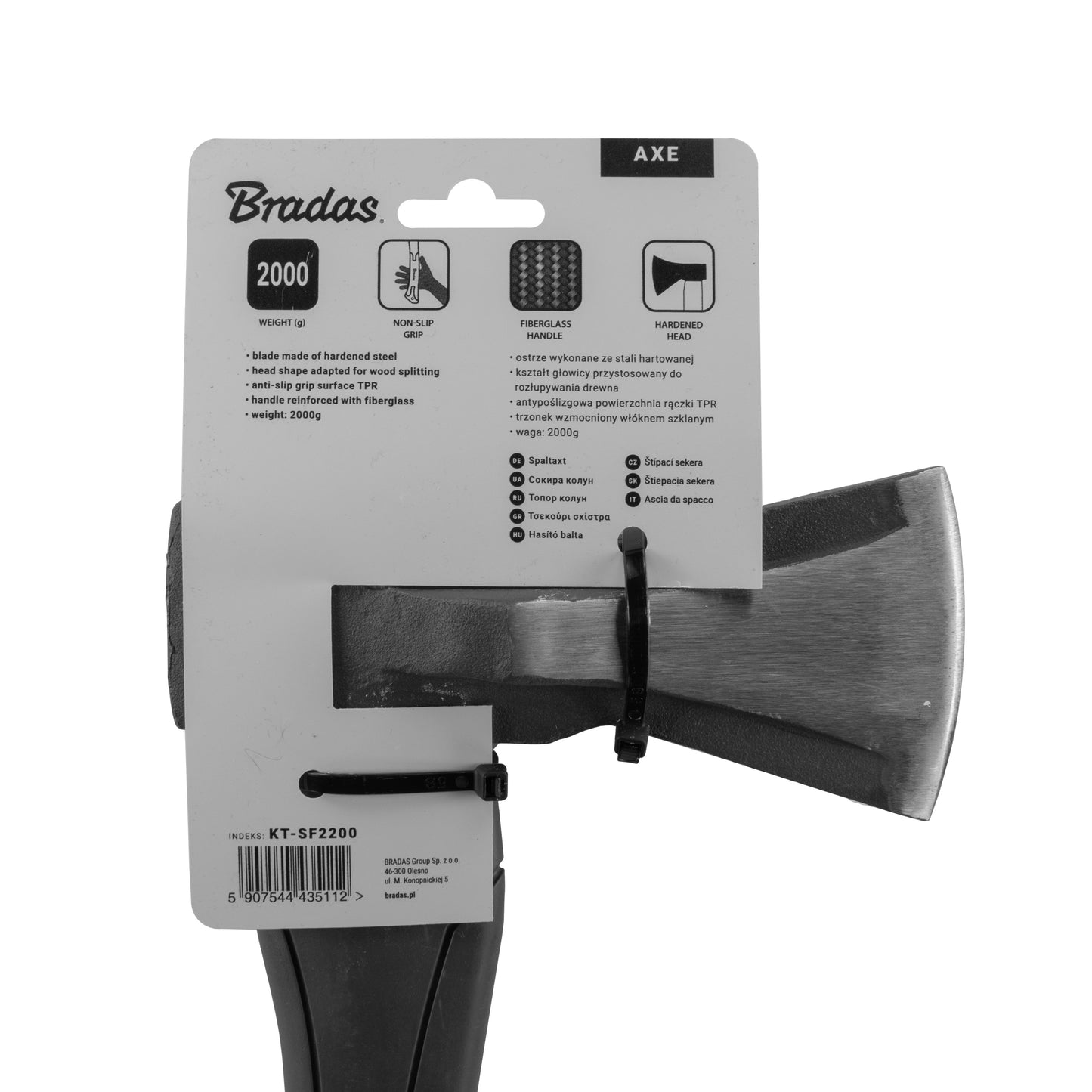 2000g Splitting Fiberglass Axe