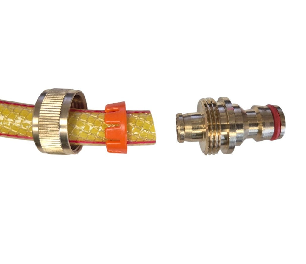Quick-Connect Male Hose End Fitting