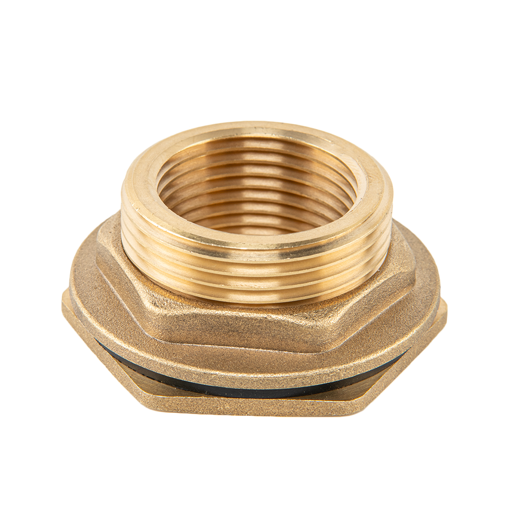 Brass Water Butt Reducer – 1.25" BSP Male to 1" BSP Female