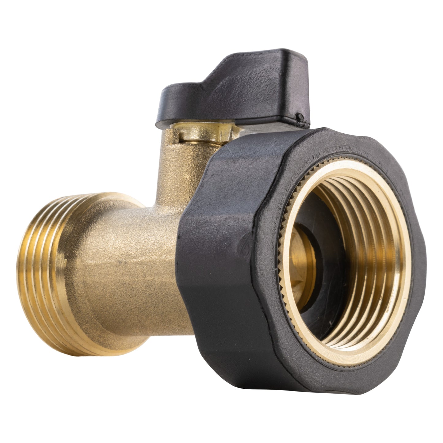 ¾” BSP Female to Male Brass Inline Valve