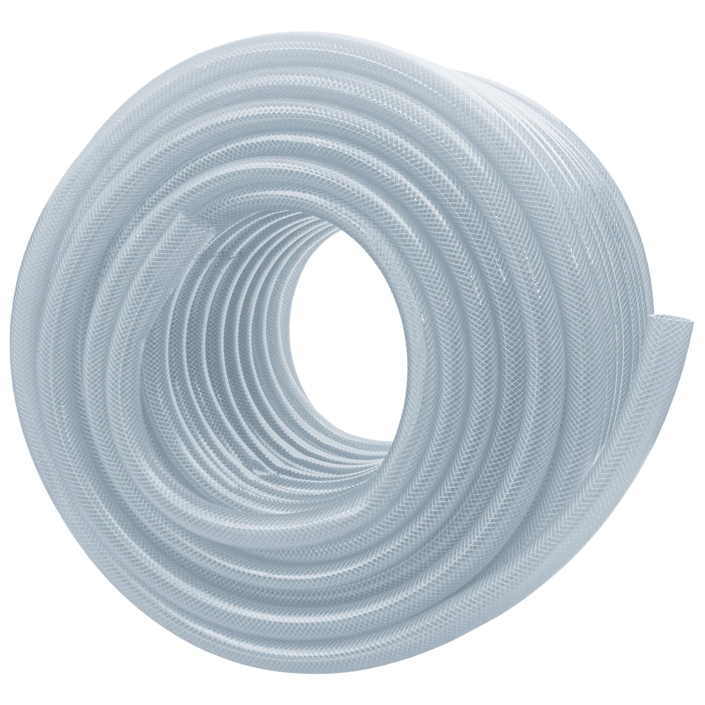 Reinforced Transparent PVC Hose Pipe – 19mm × 3mm