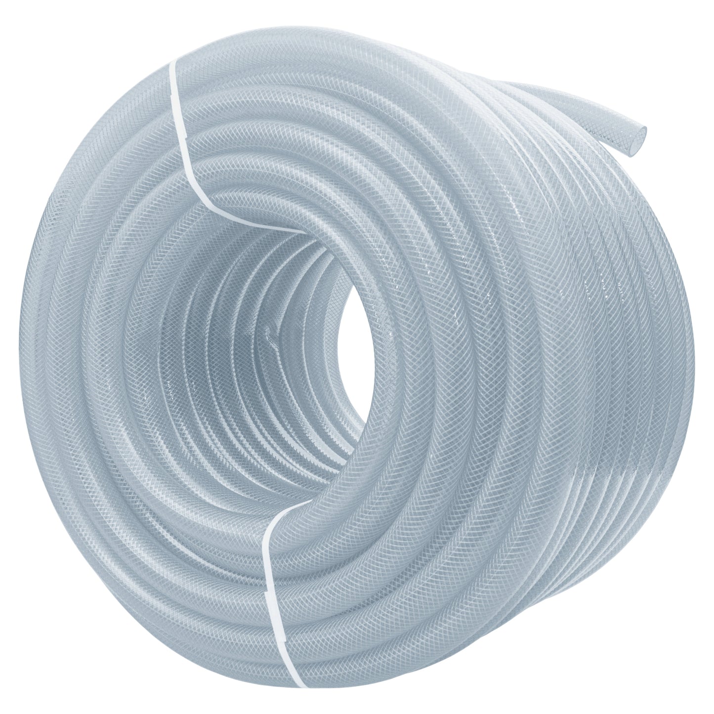 Reinforced Transparent PVC Hose Pipe – 19mm × 3mm