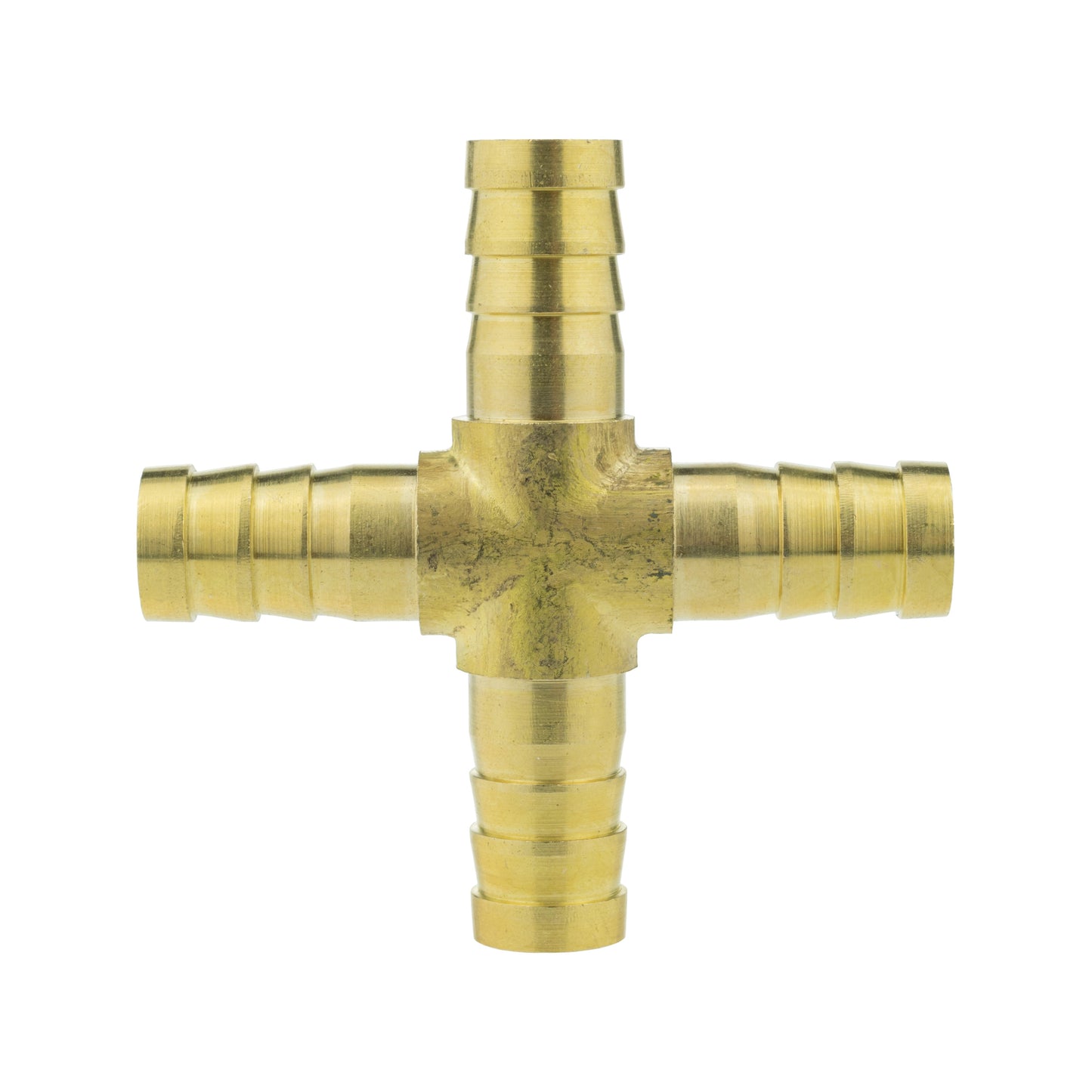 Brass 10mm Cross Connector