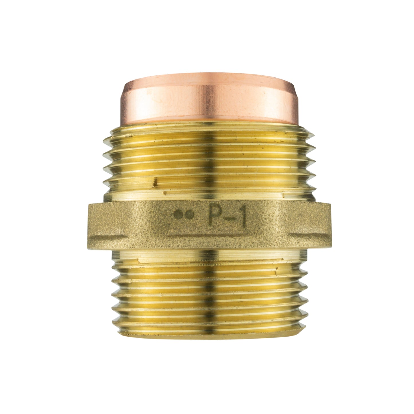 Brass Compression Straight Fitting 22mm x 3/4" BSP Male