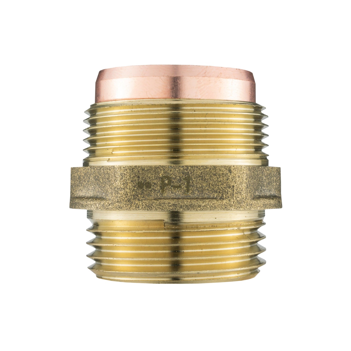 Brass Compression Straight Fitting 28mm x 1" BSP Male