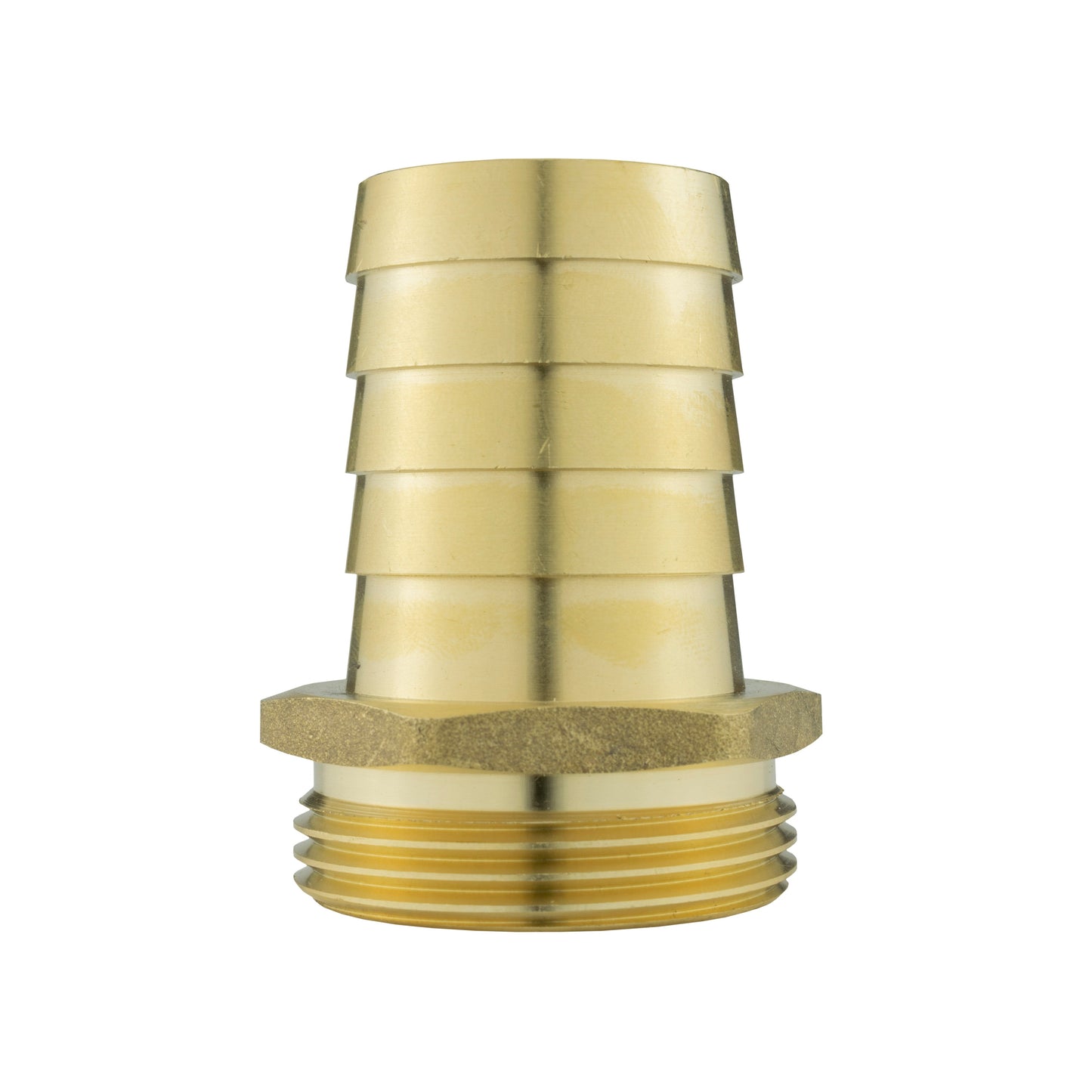 Brass Hose to Male Thread Adapter 32mm – 1.25" BSPM