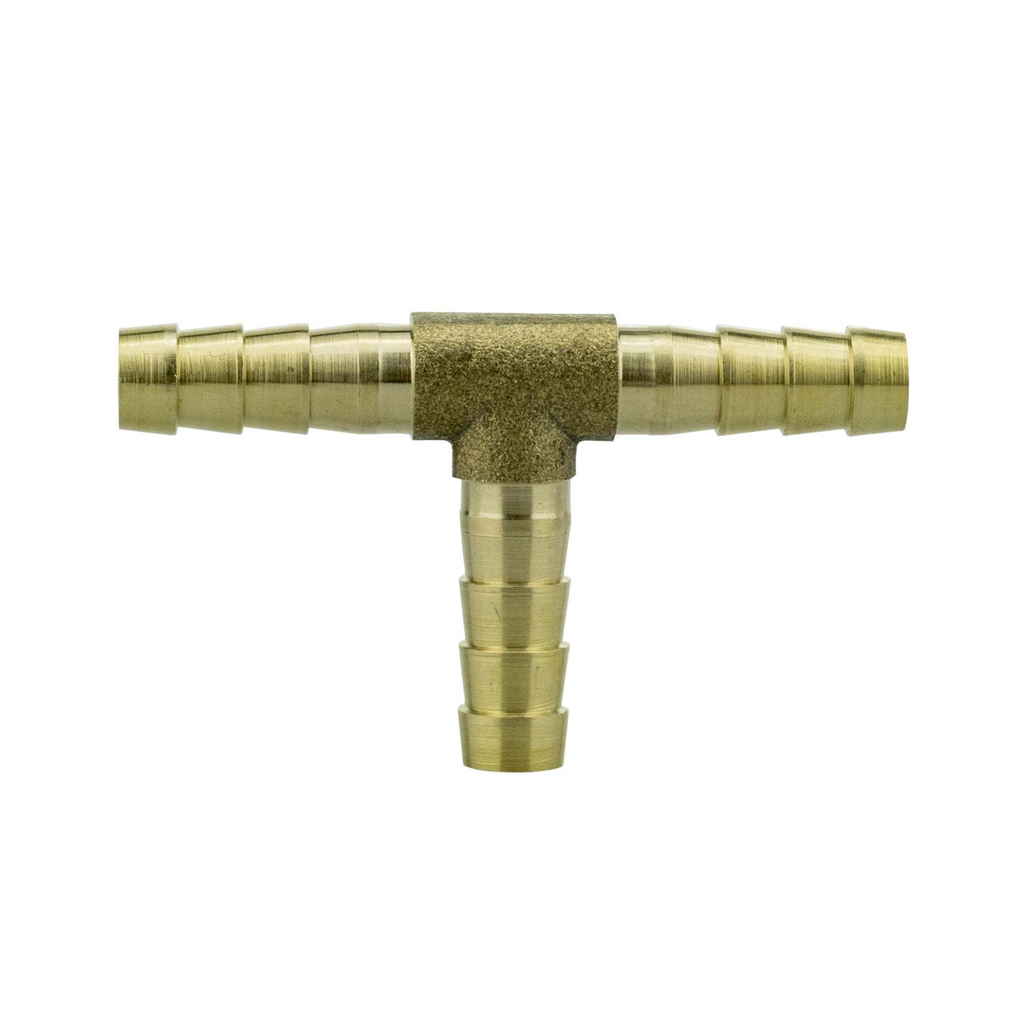8mm Brass Hose Tail T-Connector