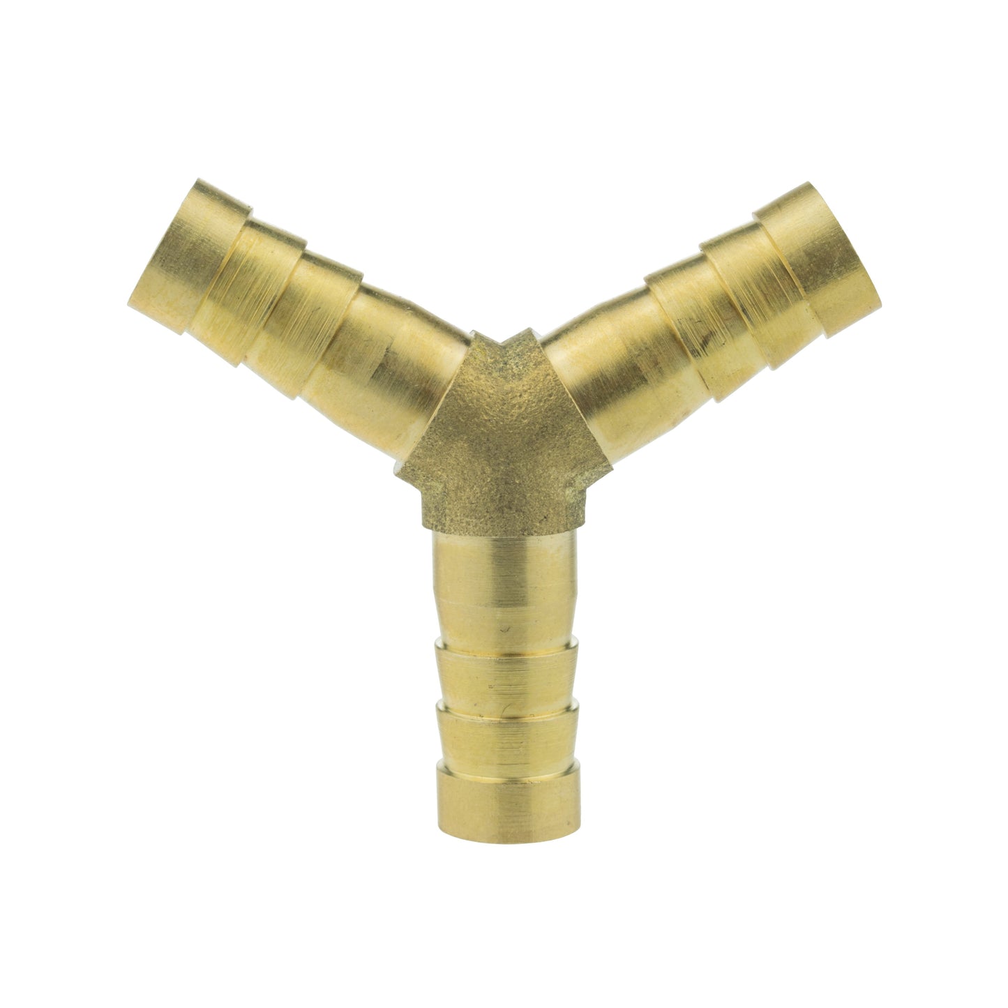 8mm Brass Tee / Y Pipe Fitting