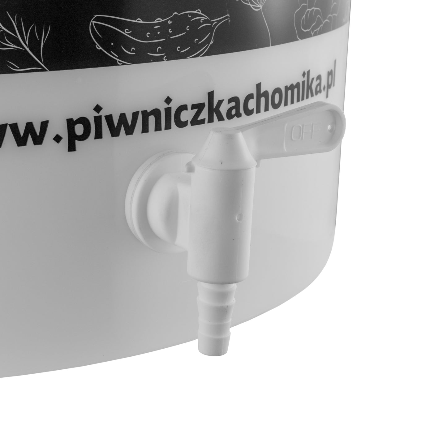 30L Homebrew Fermentation Bucket with Tap