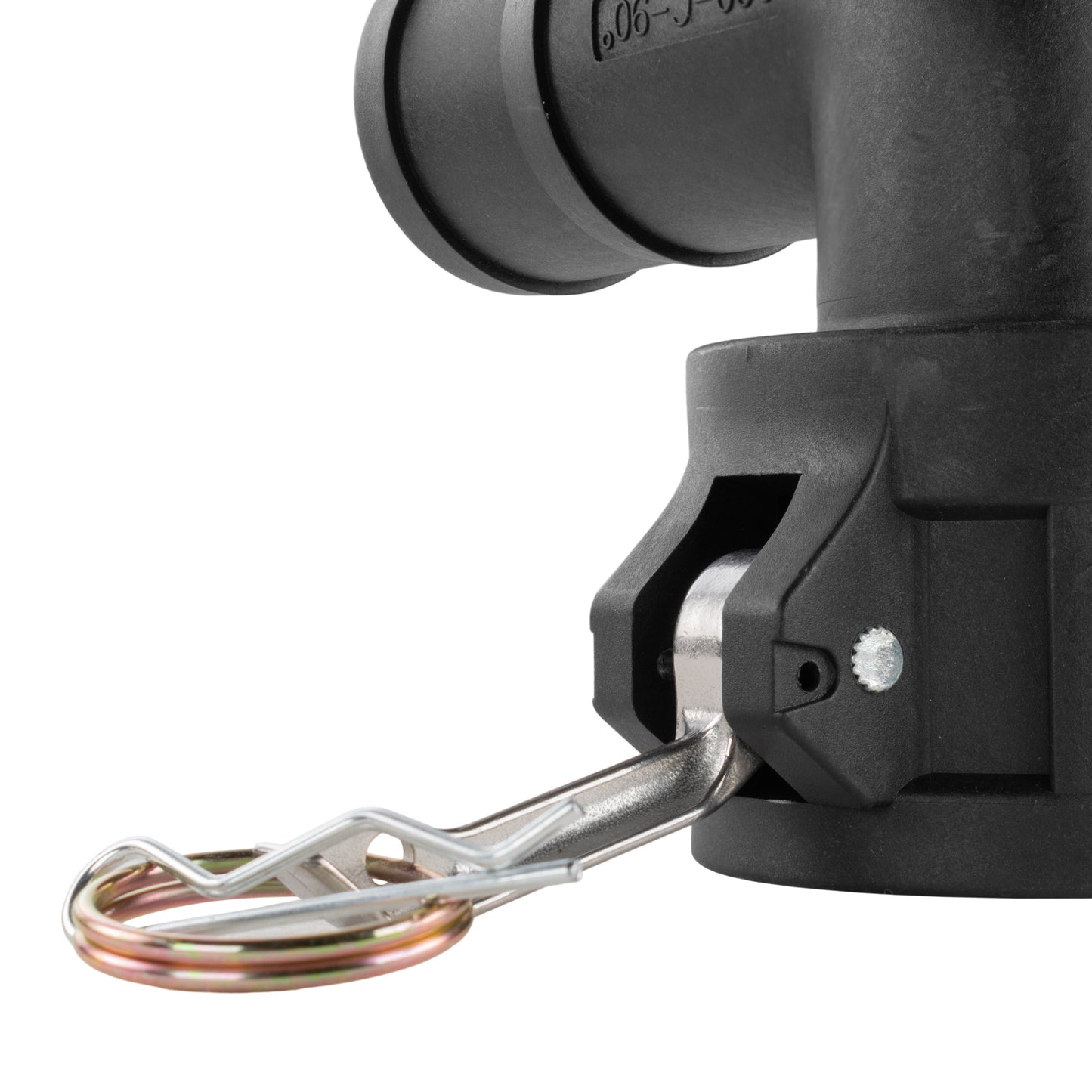 90° Female Camlock Elbow with 3" Barb