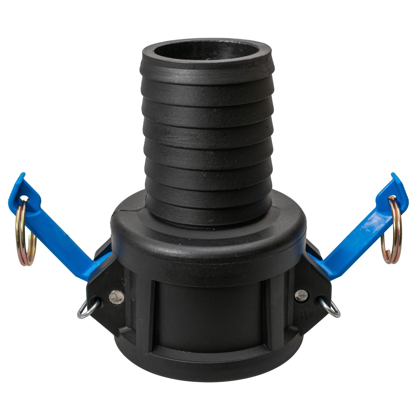IBC 2” S60X6 Valve with 1.5” Male Camlock Adapter and 1.5” Type C Coupling