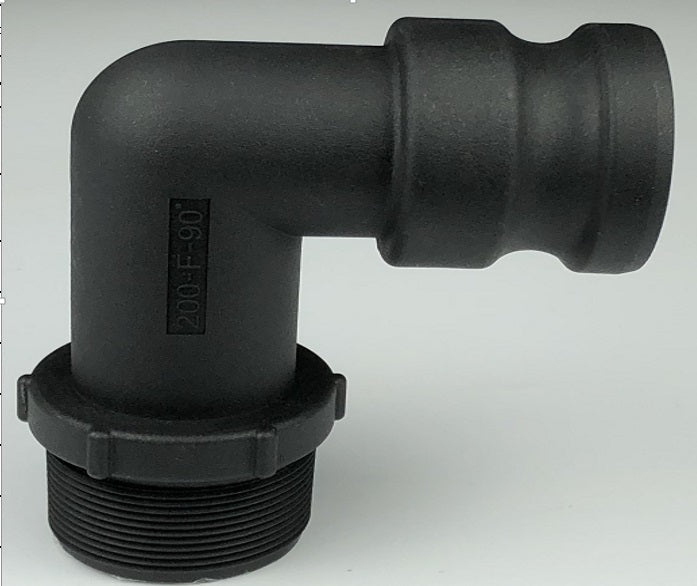 2" BSPM Camlock Type F Elbow Adapter