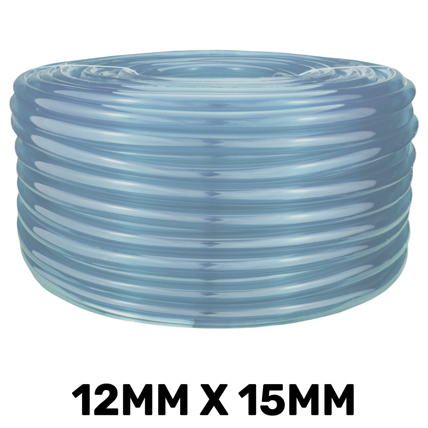 Transparent Flexible PVC Hose 12mm x 15mm