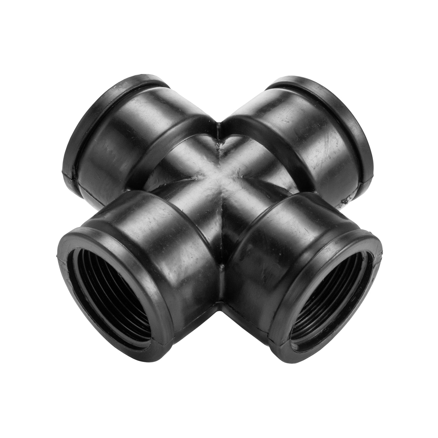 1" BSP Female Polypropylene Cross Connector
