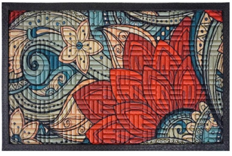 Entrance Mat 75x45cm – Fingertip Design B