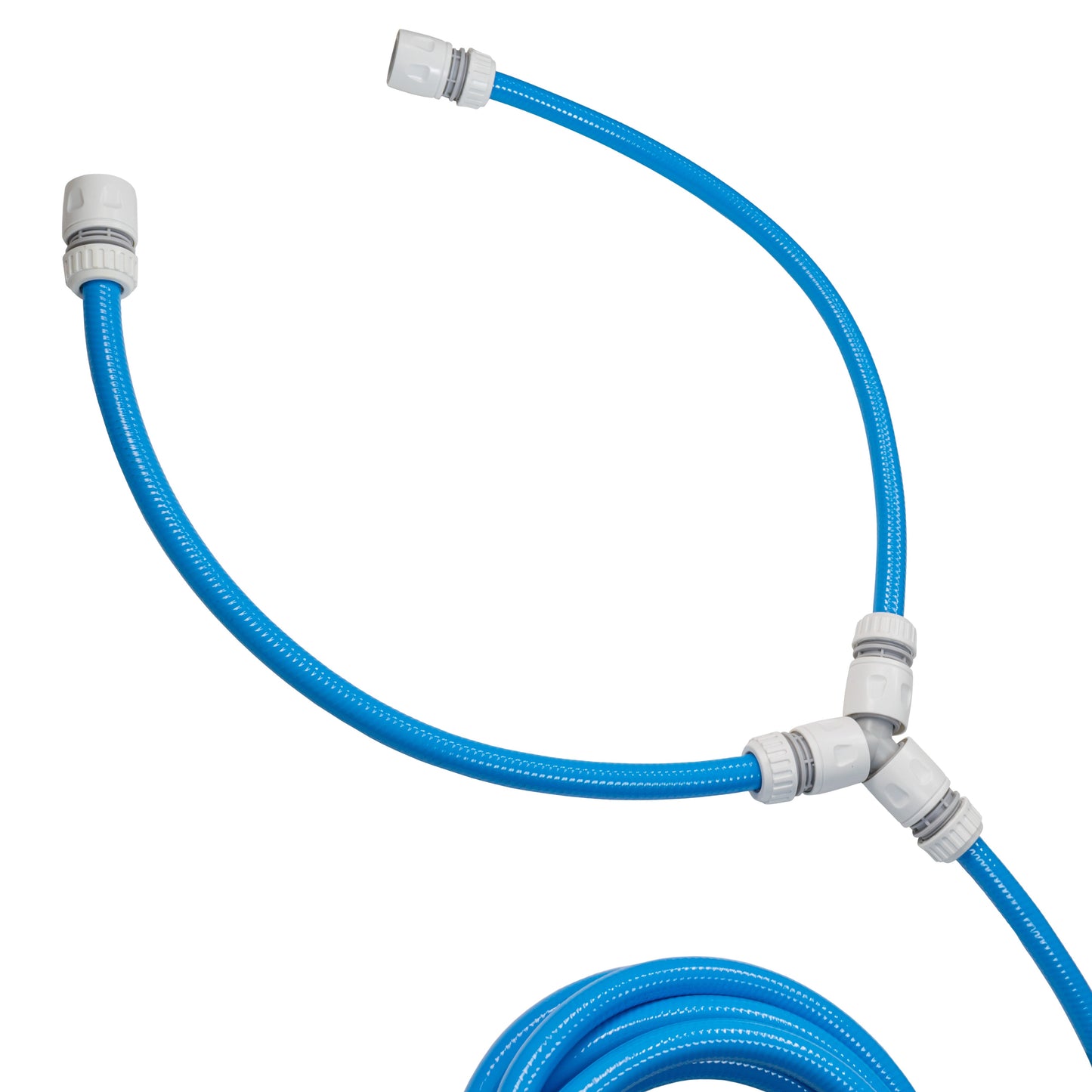 Blue Dog Shower Accessory Set with Hot & Cold Water Mix