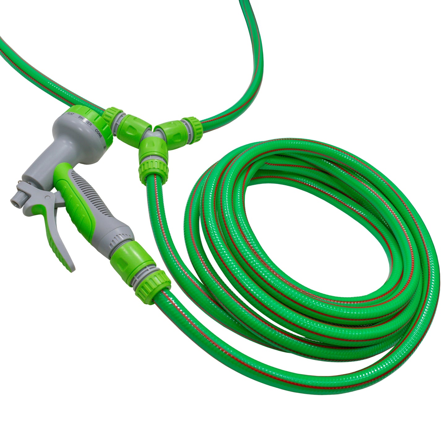 Green Dog Shower Accessory Set with Hot & Cold Water Mix