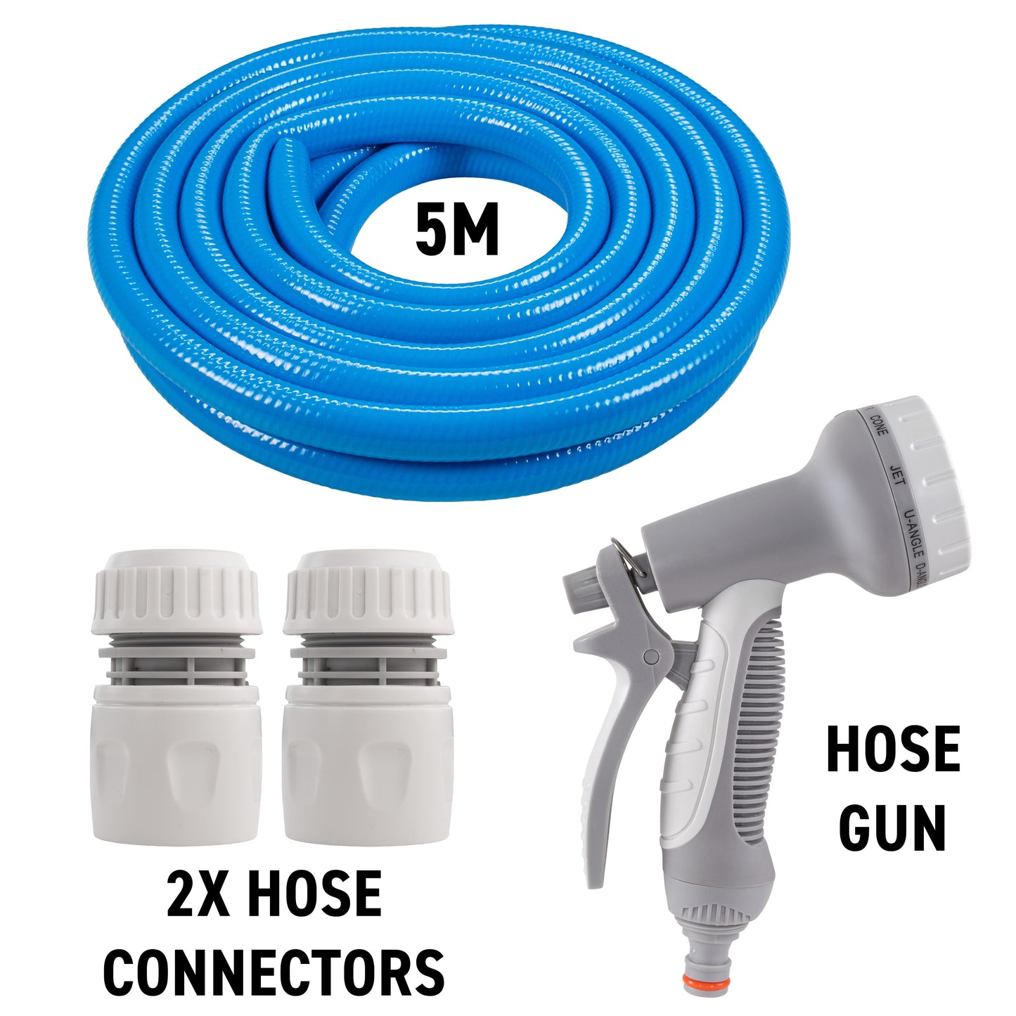 Blue Dog Shower Set for Cold Water Use