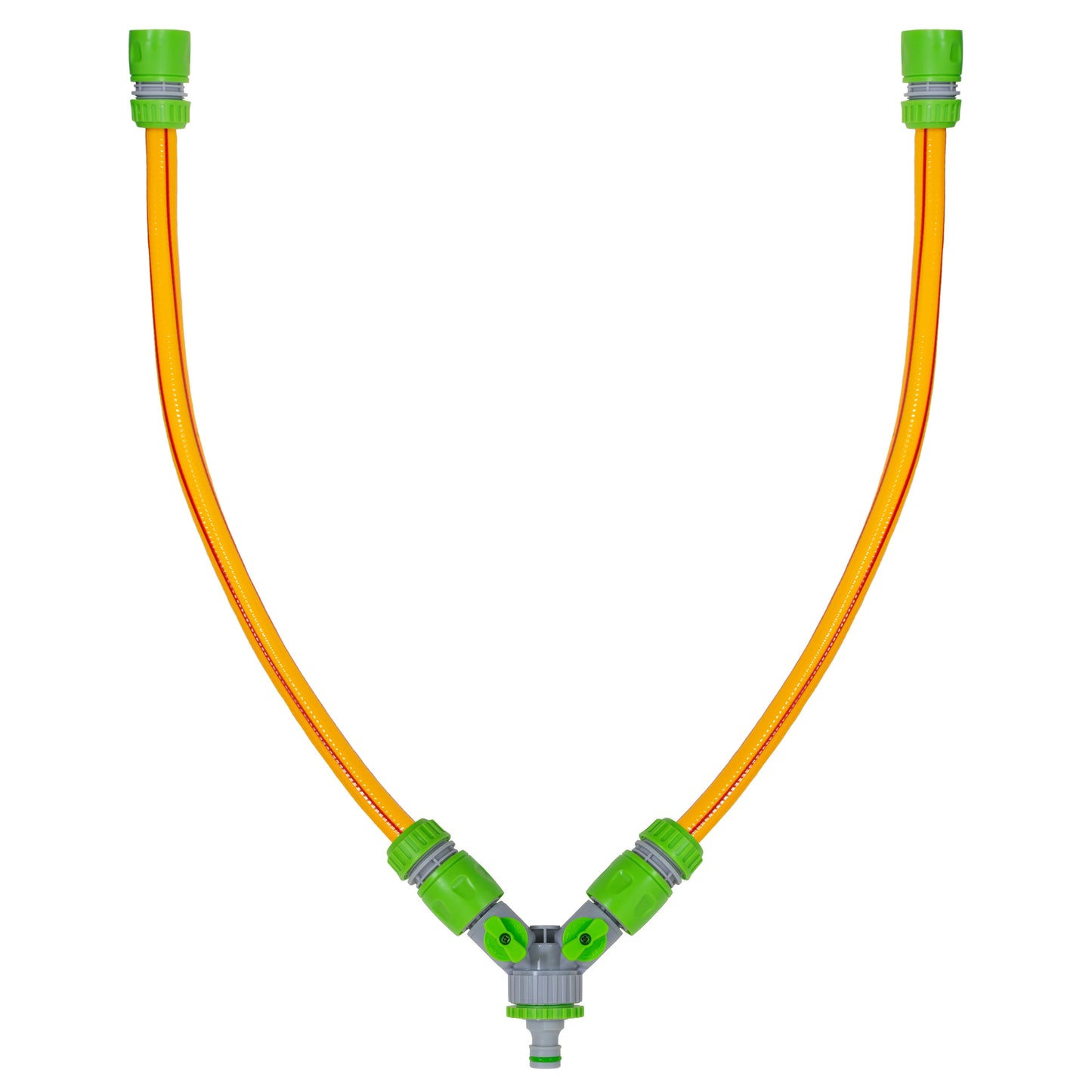 Yellow/Lime Dog Shower Accessory Set with Hot & Cold Water Mix, Valves Included