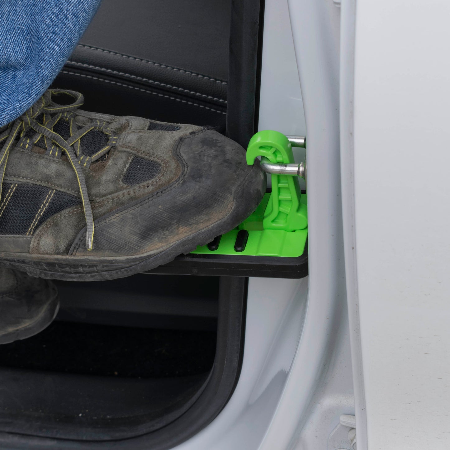 Type C Green Car Door Step