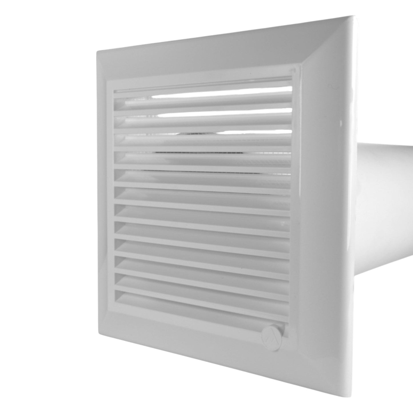 Duo Smart DS4178 Through-Wall Vent Set with Internal Grille and Brown External Cover
