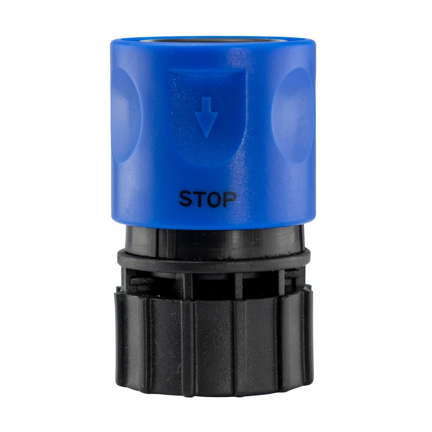 IBC 2” S60X6 Cap with BSPF Thread, Quick-Connect Male Valve and ¾” BSPF Hose Fitting