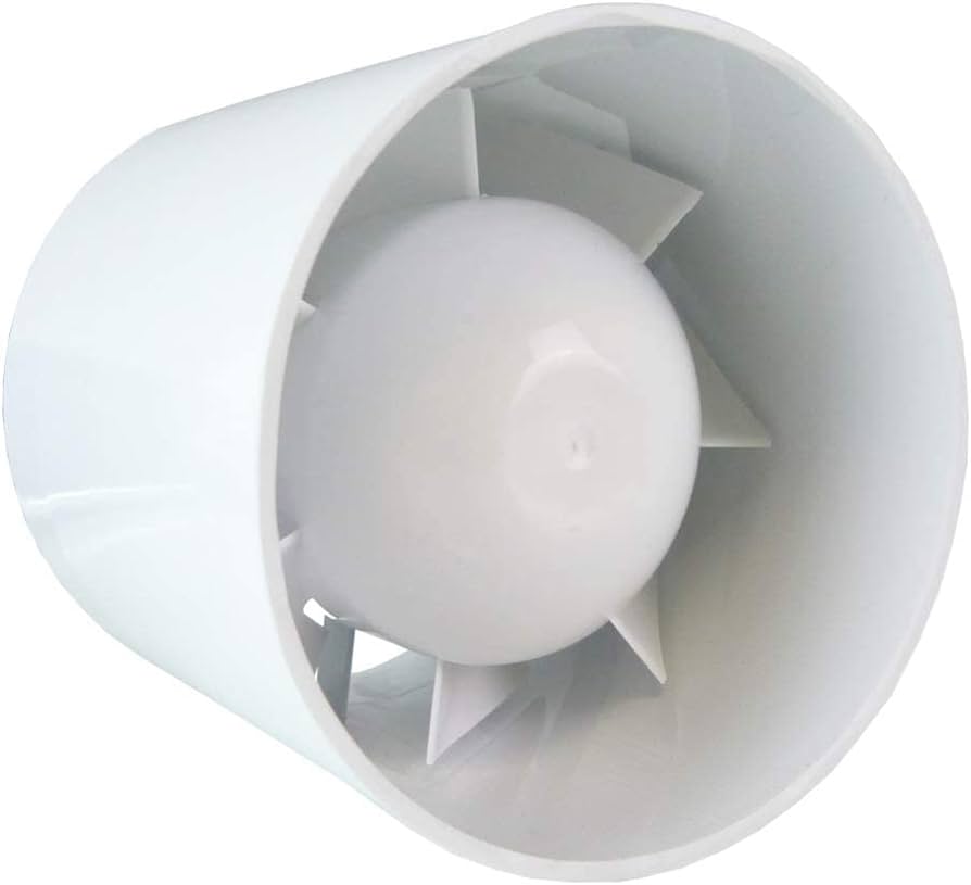 150mm Euro 3 Inline Bathroom Ventilation Fan