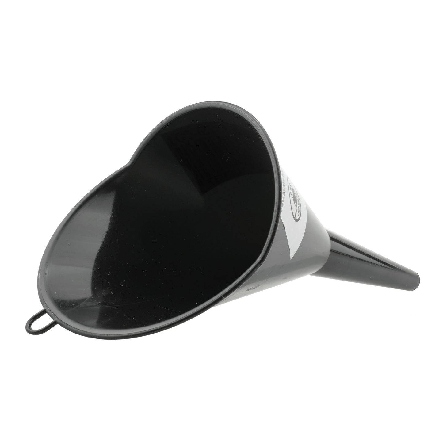 Black Funnel with Angled Top for Easy Pouring