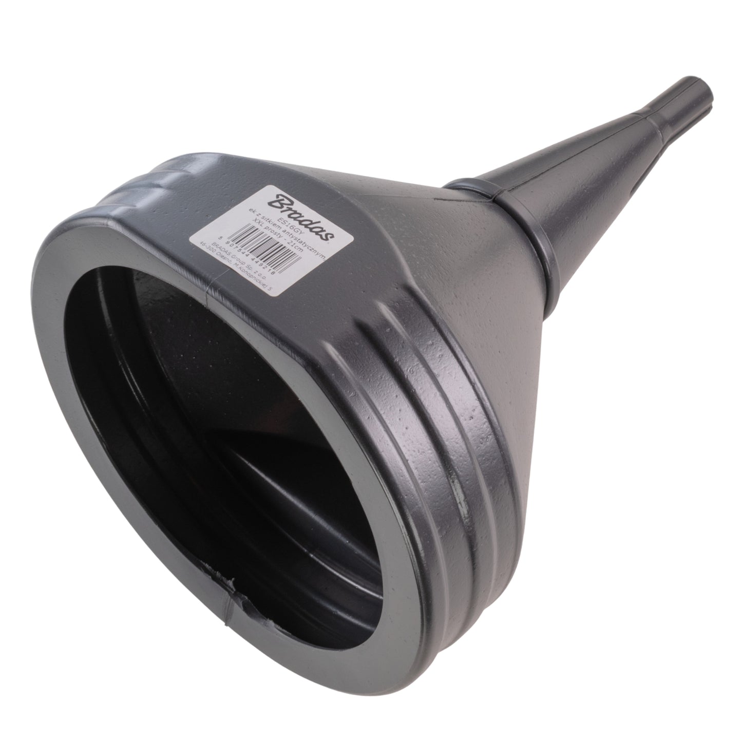 Large Straight Anti-Static Car Fuel Funnel 21cm