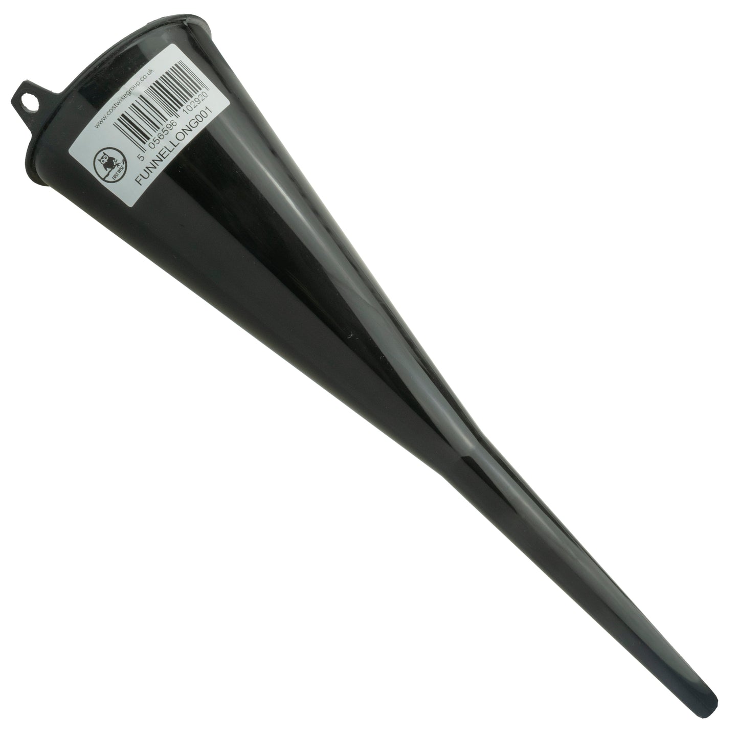 Black Long-Spout Funnel