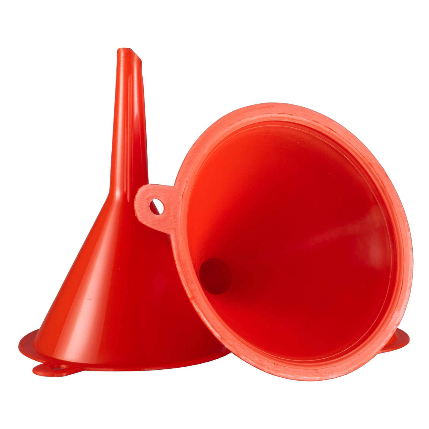 Set of 4 Red Mixed Funnels