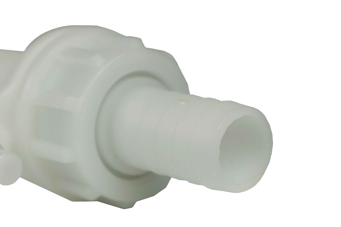 White Fuel Pump Gun – 3/4” Barb Inlet/25mm Outlet