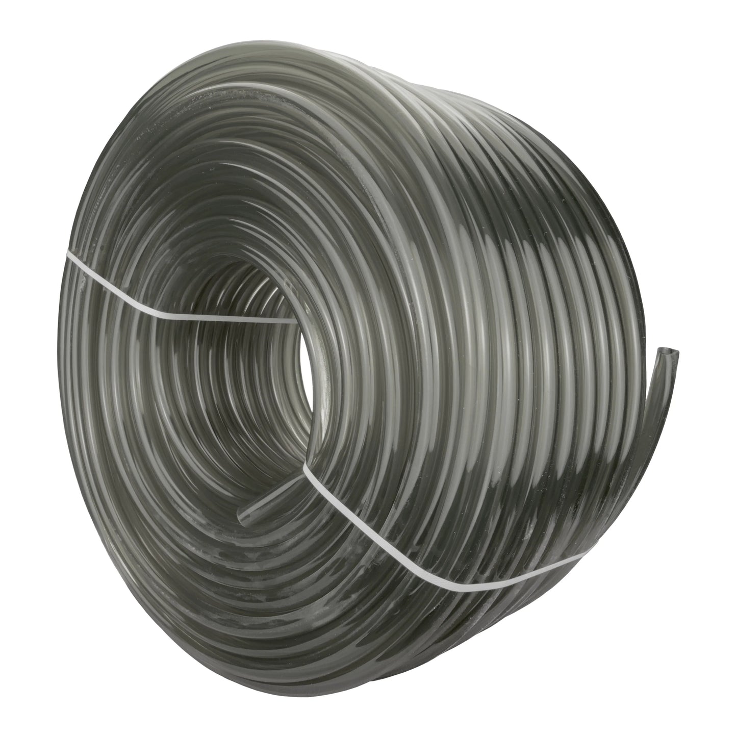 PVC Semi-Transparent Pipe Grey 4mm x 6mm
