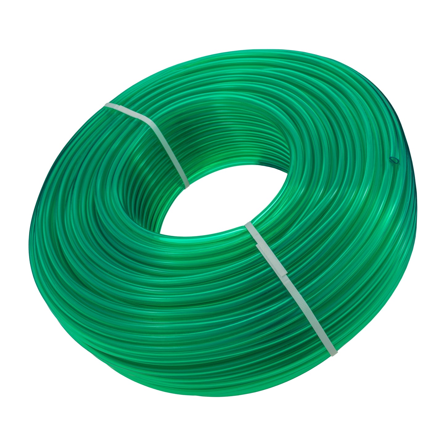 PVC Semi-Transparent Pipe Green 4mm x 6mm