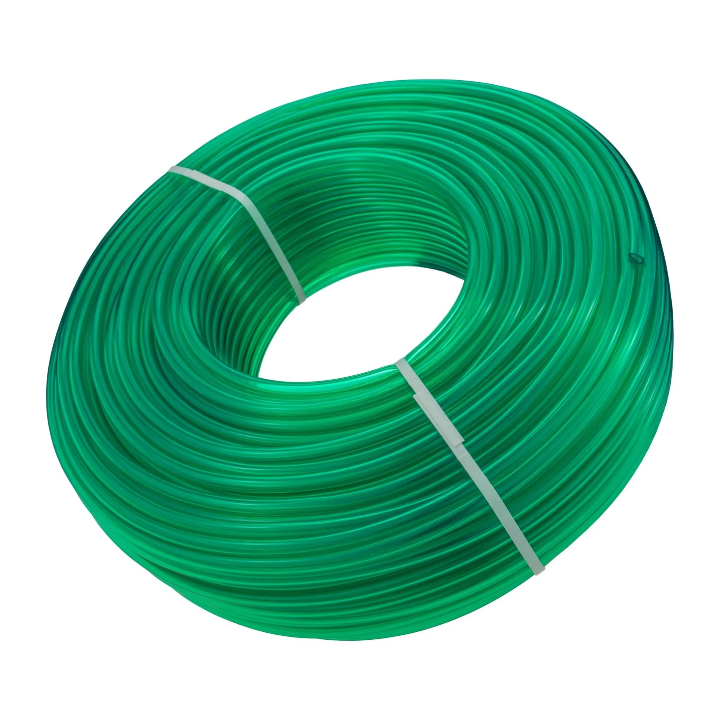 PVC Semi-Transparent Pipe Green 16mm x 20mm