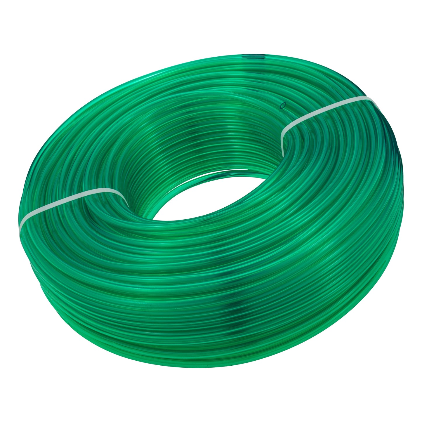 PVC Semi-Transparent Pipe Green 4mm x 6mm