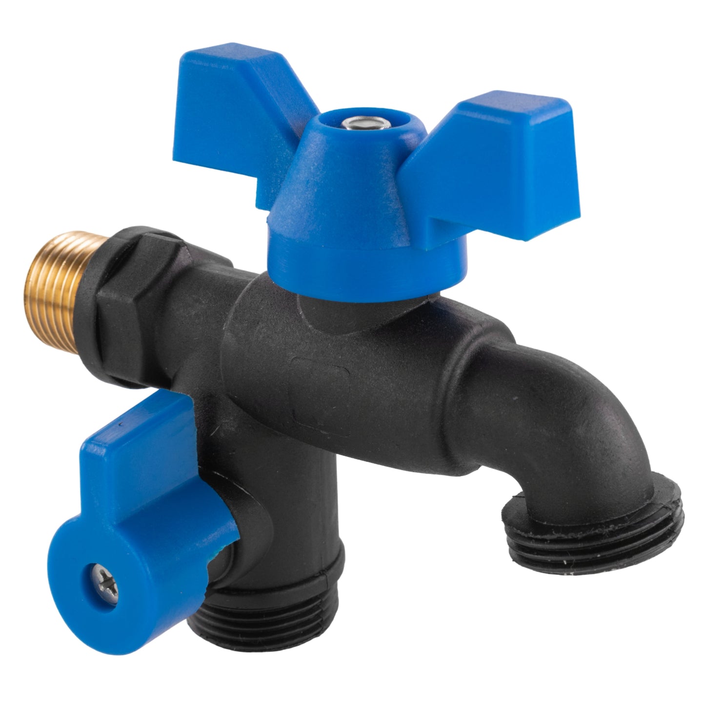 1/2" BSP Male Garden Bib Tap with Double Outlet