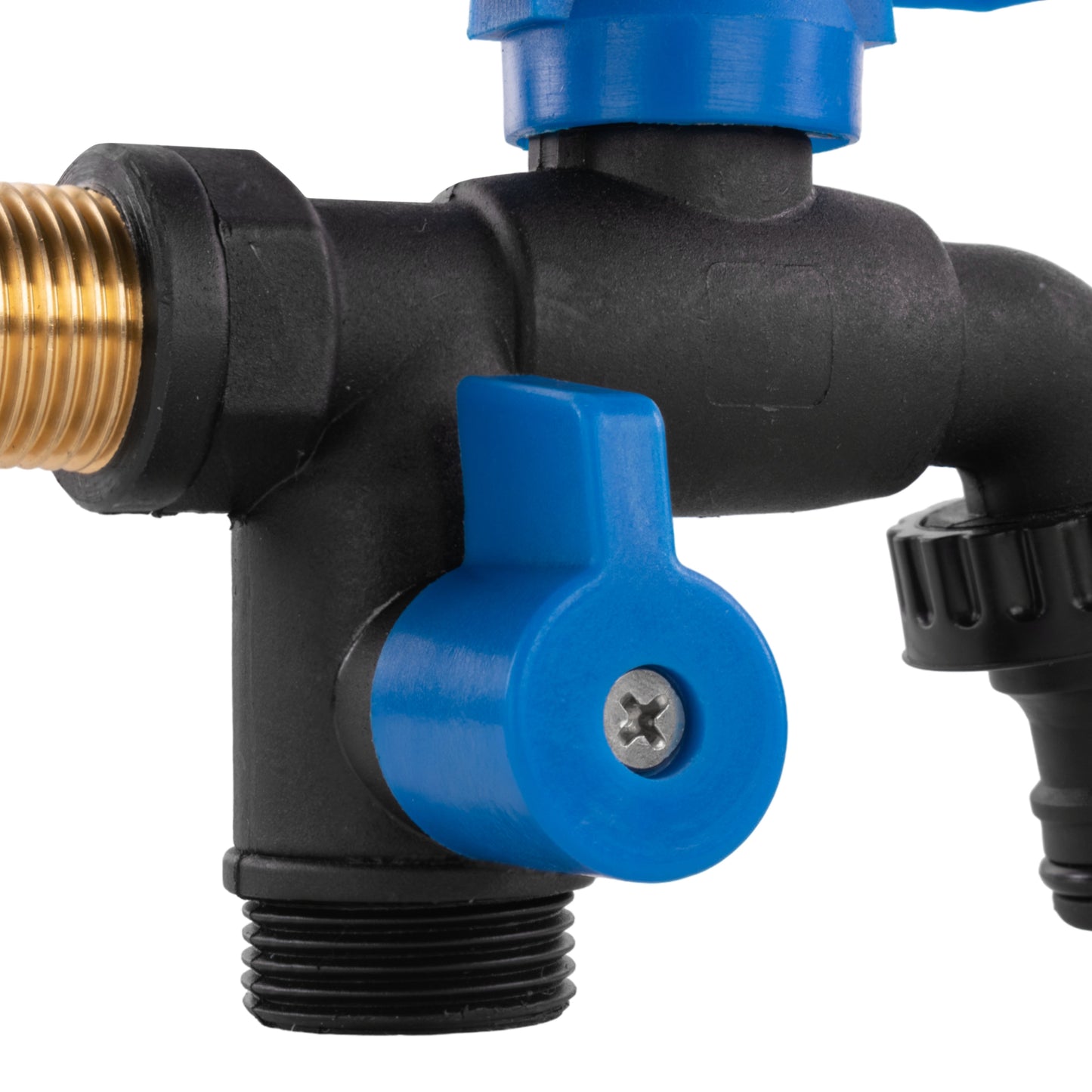 1/2" BSP Male Garden Bib Tap with Double Outlet